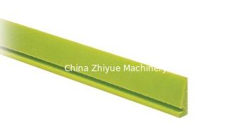 Straight neck guide rails for bottling lines side flex neck guide materials UHMWPE green