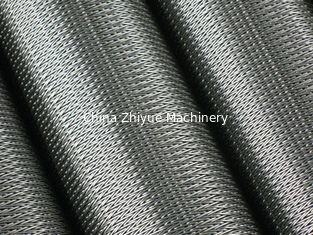 SS wire mesh belts Cordweave Round Wire conveyor belts for oven bakery machinery