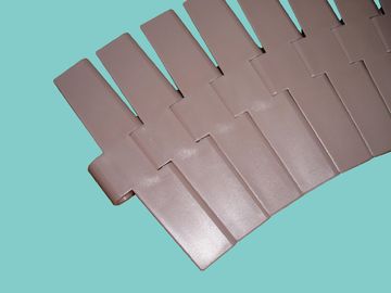 LF820 Low Friction Single Hinge conveyor Chains color White Brown materials POM
