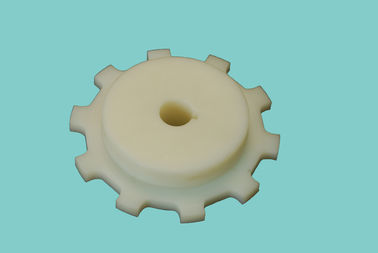 1701 PA6 materials flexible conveyor chain sprockets machined sprocket white color