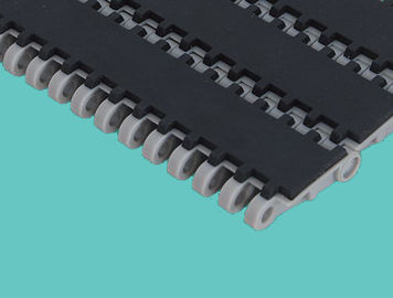 ZY900FT-R3 PLASTIC MODULAR CONVEYOR BELT WITH SQUARE FRICTION RUBBER TOP FOOD GRADE