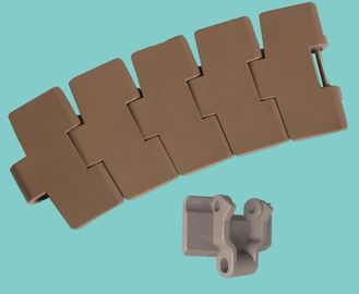 Plastic flat top conveyor chain LF880M-K325/LF880TAB-K450 magnetic sideflex conveyor top chains