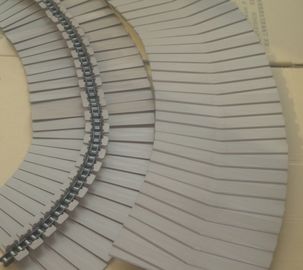 SS3873TAB-K1000 / K1200 plastic plate top snap on conveyor chains stainless steel linked chains