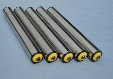 free flow conveyor rollers stainlesss steel conveyor rollers  Free flow conveyor rollers with metal end caps