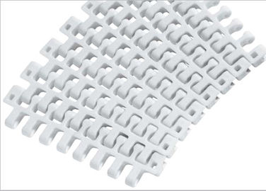 ZY2400FG Radius conveyor belt flush grid food grade side flex modular belts plastic modular belts Intralox S2400