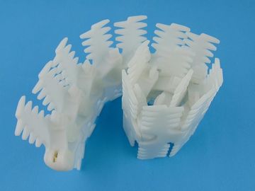 FLEXIBLE CONVEYOR CHAINS XL146 WHITE COLOR MATERIALS ACETAL POM PLAIN CHAINS FOR BEVERAGE INDUSTRIAL