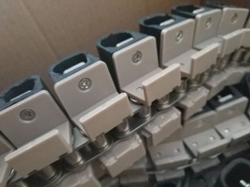 1873-D snap on table top gripper chains plate top conveyor chains for bottling conveypor lines