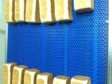 Thermoplastic flush grid belting UNI CHAIN SNB M2 34% open top conveyor modular belt mateirals PP POM