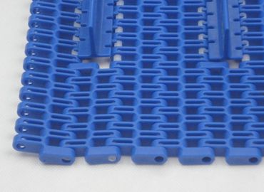 Thermoplastic flush grid belting UNI CHAIN SNB M2 34% open top conveyor modular belt mateirals PP POM