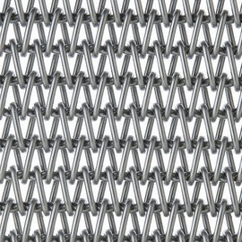 SS wire mesh belts Cordweave Round Wire conveyor belts for oven bakery machinery