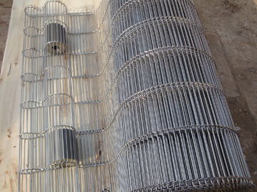 SS wire mesh belts stainless steel ladder conveyor belts for oven industry