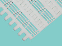 ZY8000FT straight running flat top modular belts uni chains OPB closed top modular belts PP FDA food grade