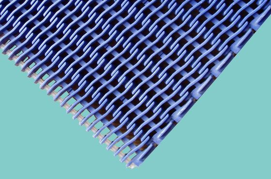 ZY2400FG Radius conveyor belt flush grid food grade side flex modular belts plastic conveyor modular belts