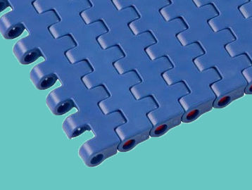 ZY800FT Plastic flat top modular belts solid top conveyor belts UNI CHAINS QNB blue color FDA FOOD GRADE