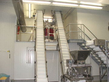Flush grid belts conveyors raised rib belting conveyors inclind conveyor systems